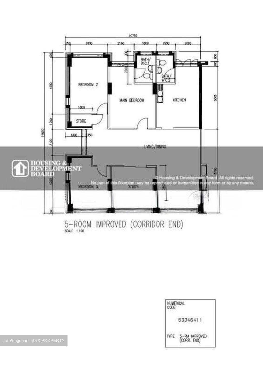 Blk 371 Tampines Street 34 (Tampines), HDB 5 Rooms #578611671
